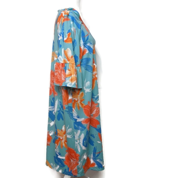 Ruby Rd. Floral Shift Dress. XL - Picture 6 of 8